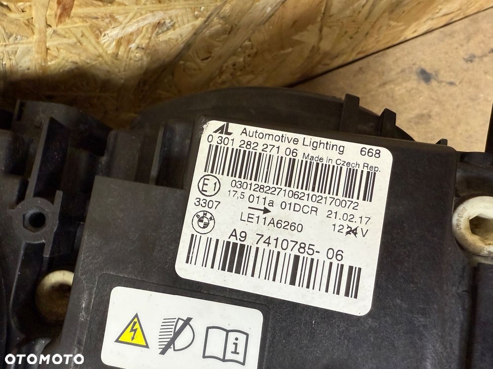 LAMPA LEWA PRZÓD PRZEDNIA XENON NIESKRĘTNY BMW 4 F32 F33 F36 7410785 - 10