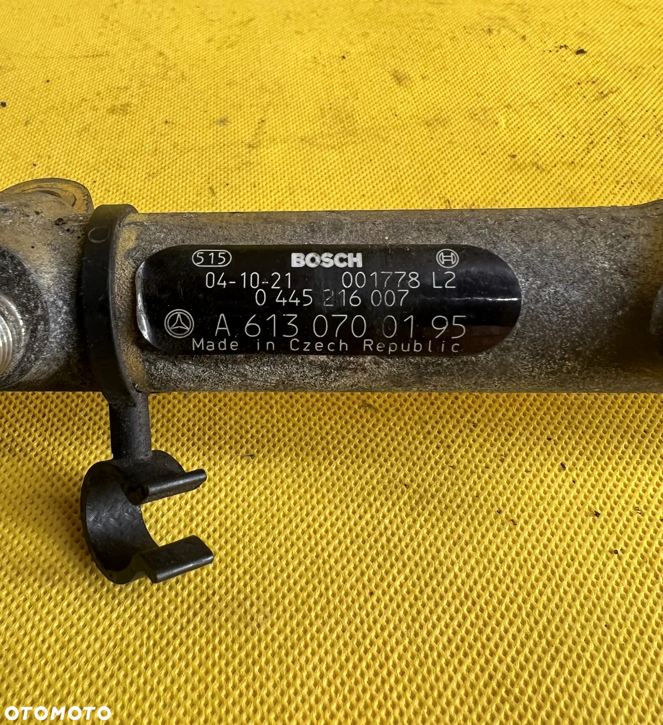 LISTWA WTRYSKOWA  MERCEDES W211 W220 3.2 CDI A6130700195 ORYGINAŁ - 3