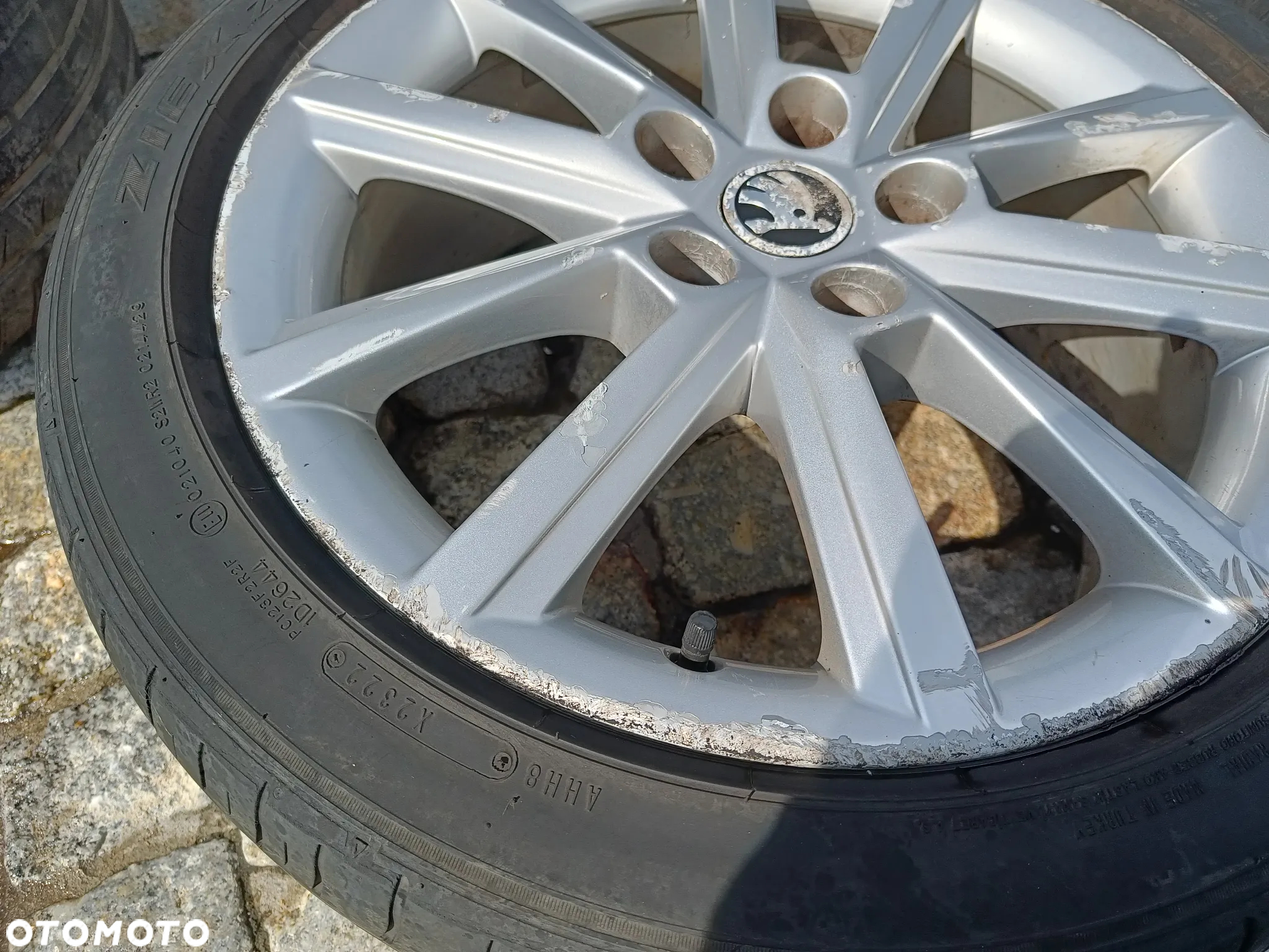 Felgi Aluminiowe 17 Skoda Octavia 3 5x112 ET49 5E0601025E Koła VW Seat Audi - 6