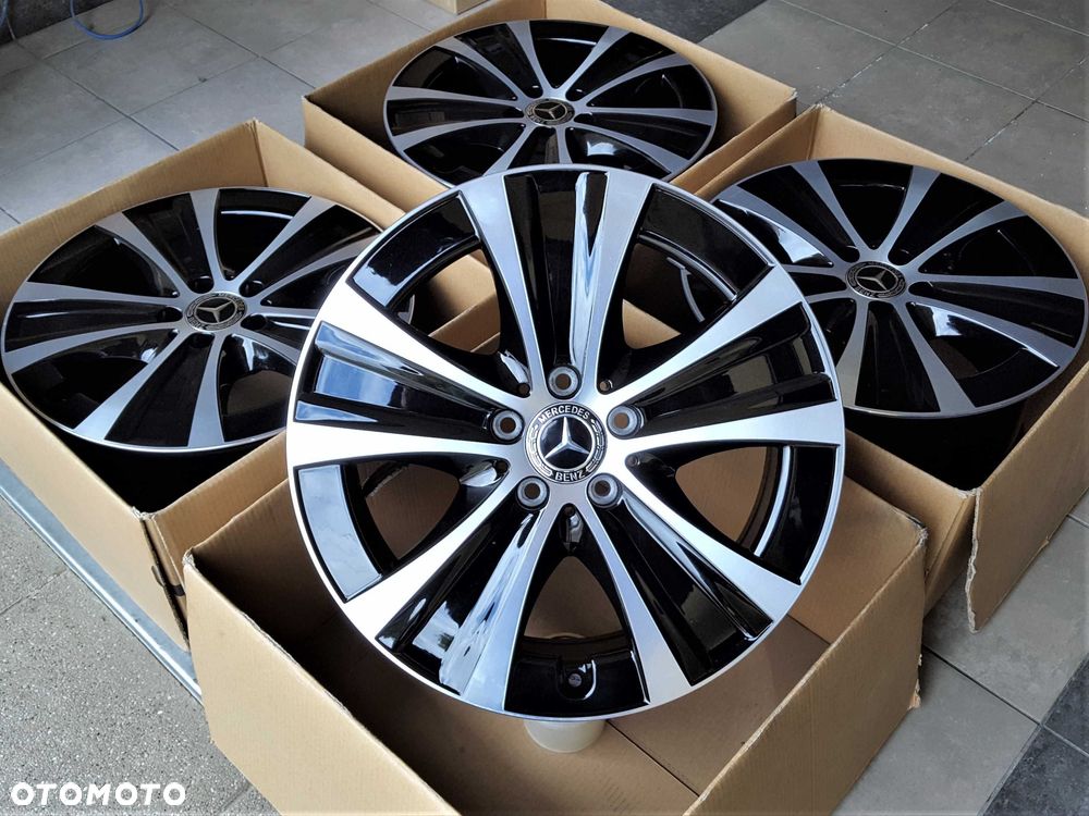 Alufelgi 18 5x112 Mercedes dwie szerokości C E S V CLK ML Vito 864# - 2