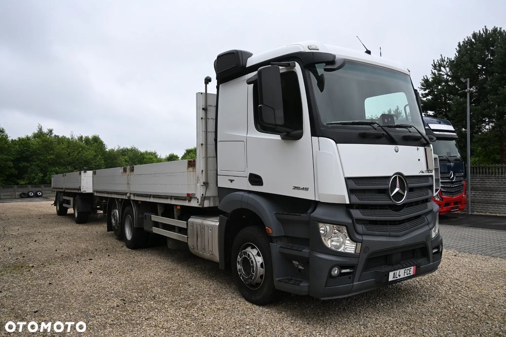 Mercedes-Benz Actros 2545 Zestaw budowlany 2 x 7,0 m - 7