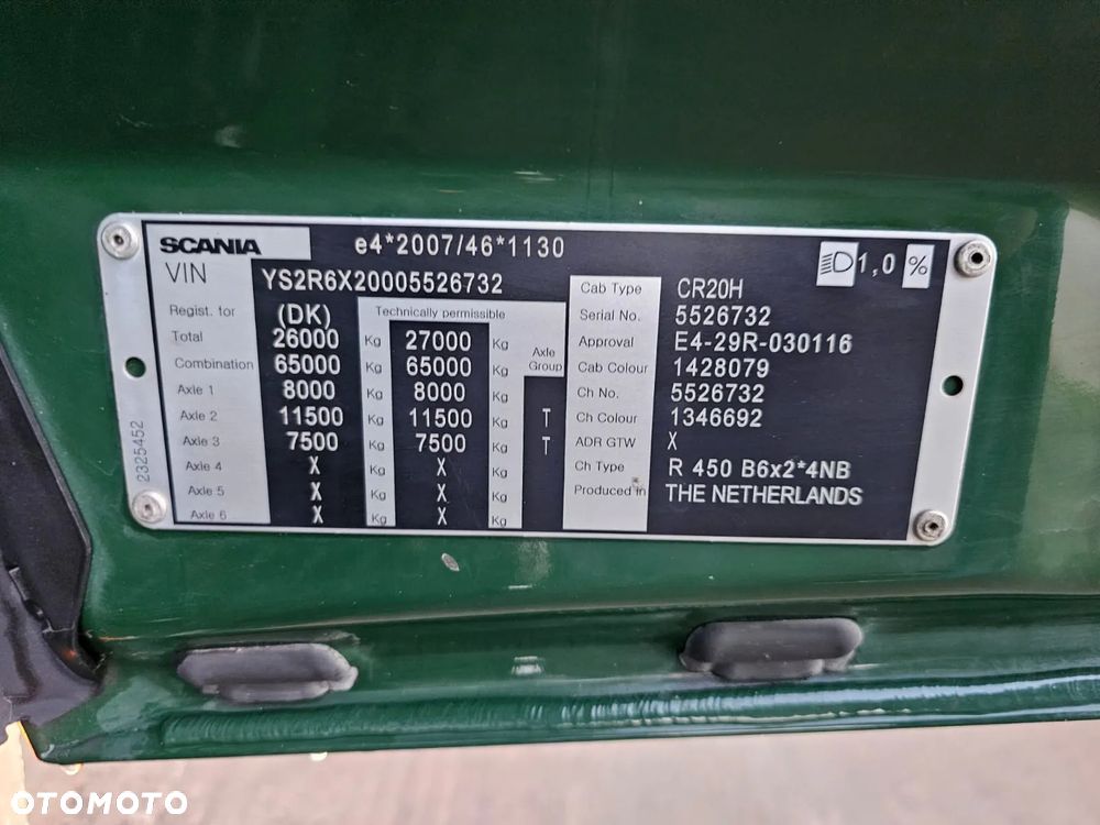 Scania R450/ Winda / Kabina sypialna/ Chłodnia/ Super Stan/ - 9