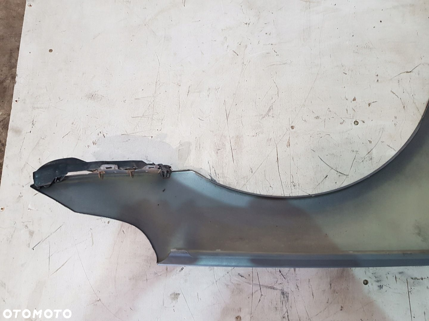 BŁOTNIK LEWY PRZÓD BMW E60 E61 LCI EUR SPACEGRAU METALLIC A52/7 - 7