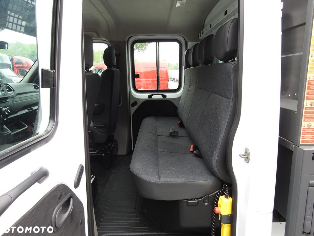 Opel MOVANO PODWÓJNA KABINA DOKA 6 MIEJSC WYWROTKA TEMPOMAT KLIMATYZACJA LEDY  145KM - 40