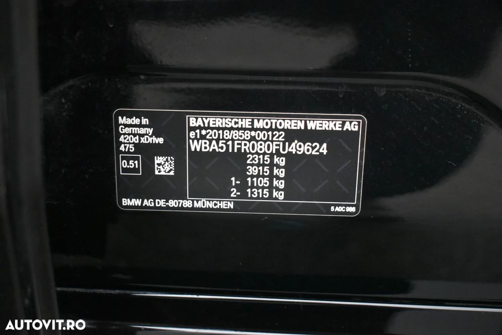 BMW Seria 4 420d xDrive AT MHEV - 30