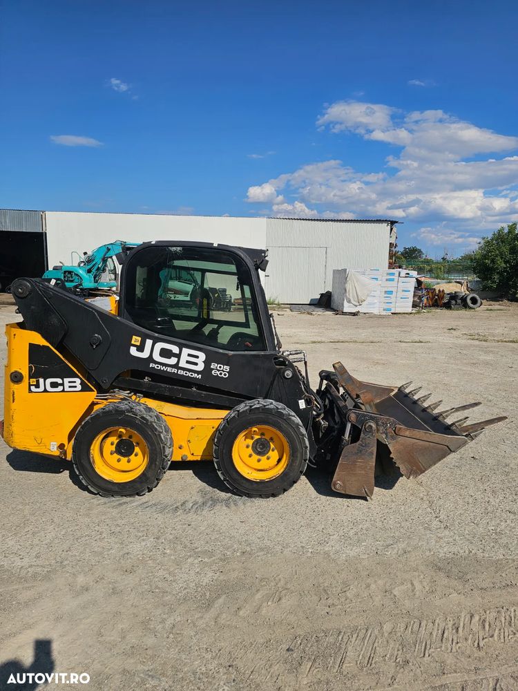 JCB Robot 205 Eco skid bobcat miniincarcator minivola - 2