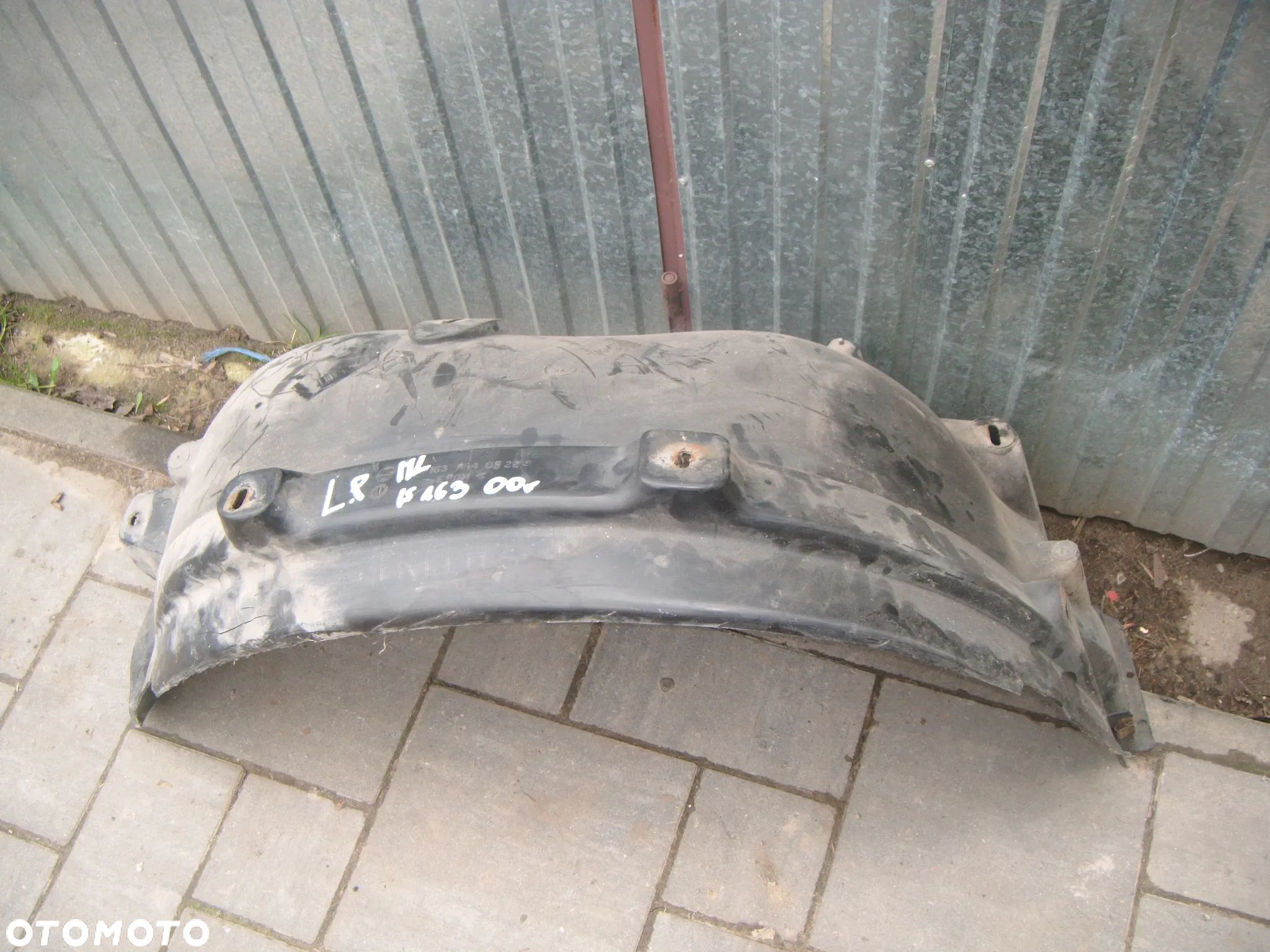 mercedes ML w163 00r nadkole lewy przód 1638840522 - 1