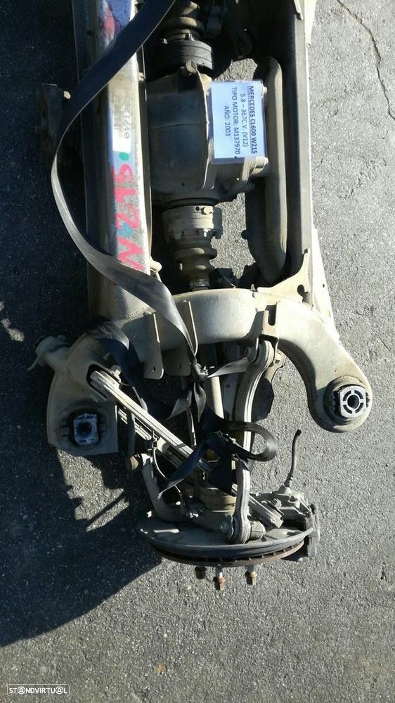 CHARRIOT TRASEIRO MERCEDES-BENZ CLASSE S COUPÉ 2003 - 2