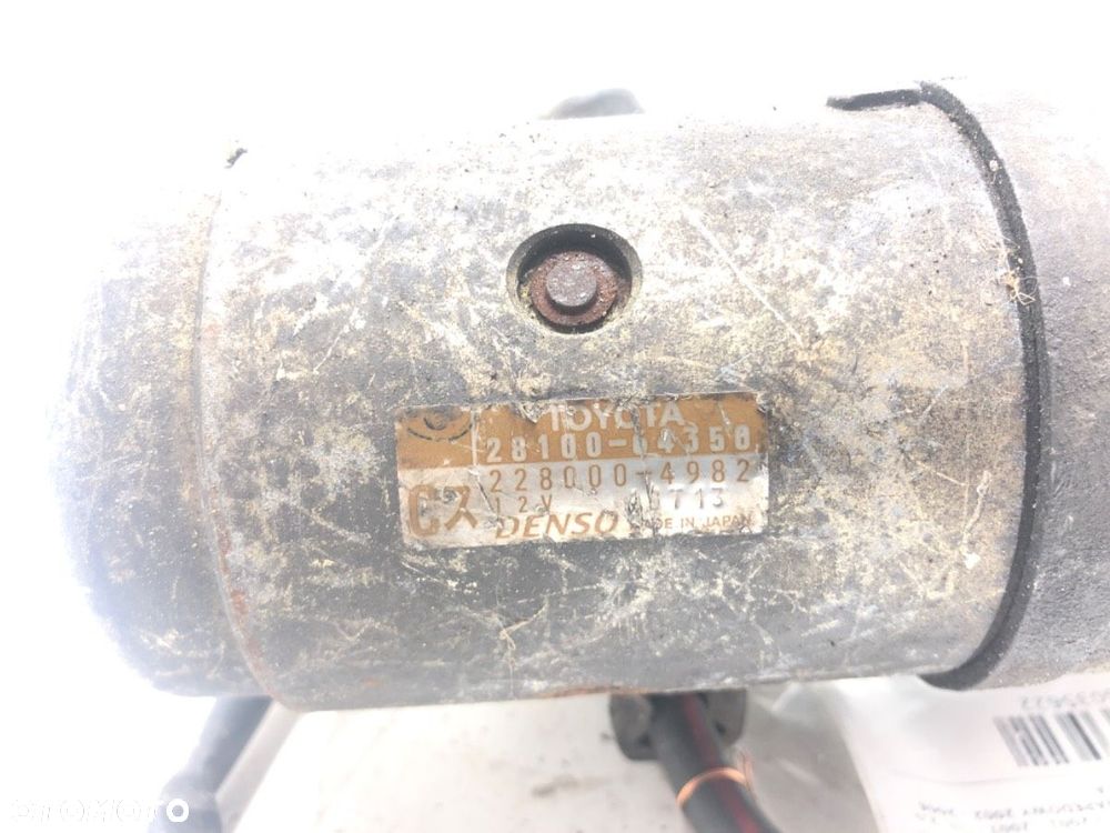 ROZRUSZNIK  TOYOTA COROLLA (_E12_) 2001 - 2007 2.0 D-4D (CDE120_) 66 kW [90 KM] olej napędowy 2002 - 5