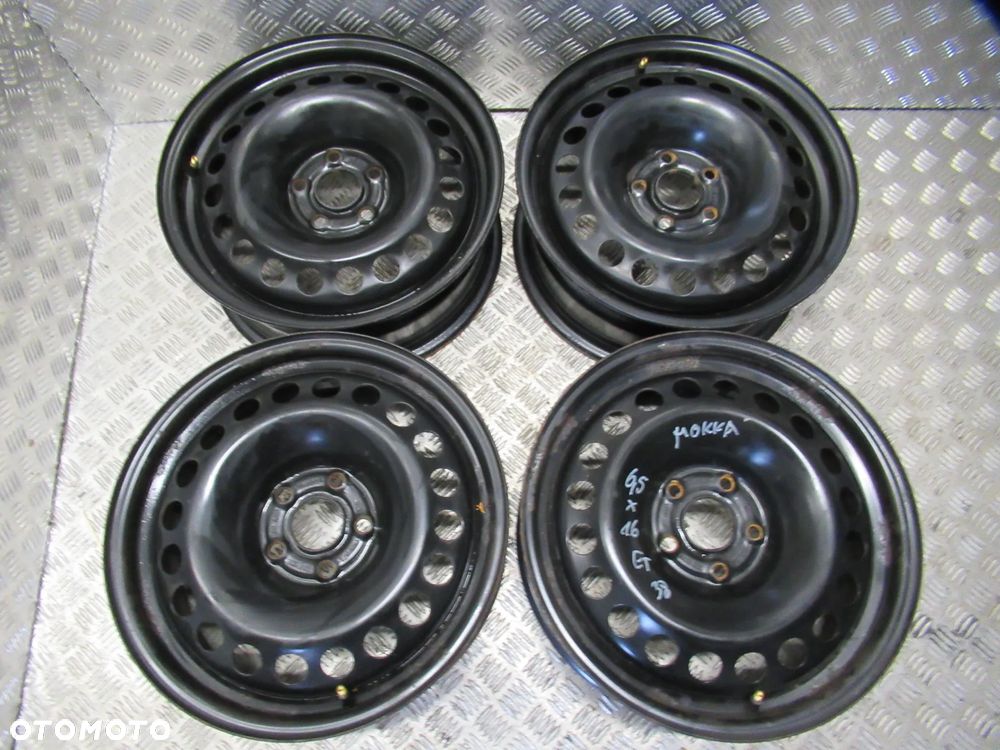 Felgi Opel Mokka Astra K Astra J Chevrolet Trax Aveo 6,5Jx16 et39 5x105 CZUJNIKI - 1