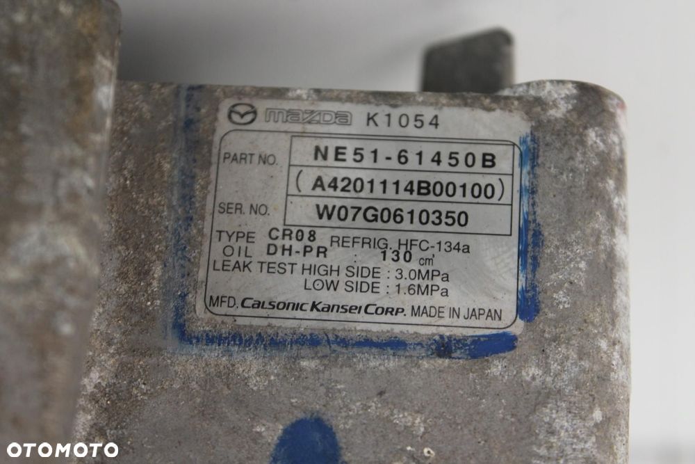 SPRĘŻARKA KLIMATYZACJI MAZDA MX5 05-09R 2.0B - 3