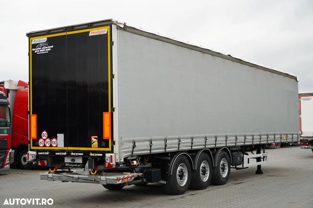 Fruehauf / CORTINĂ / STANDARD / ELEVATOR DHOLLANDIA 2.000 kg / PODEA PUTERNICĂ - 5