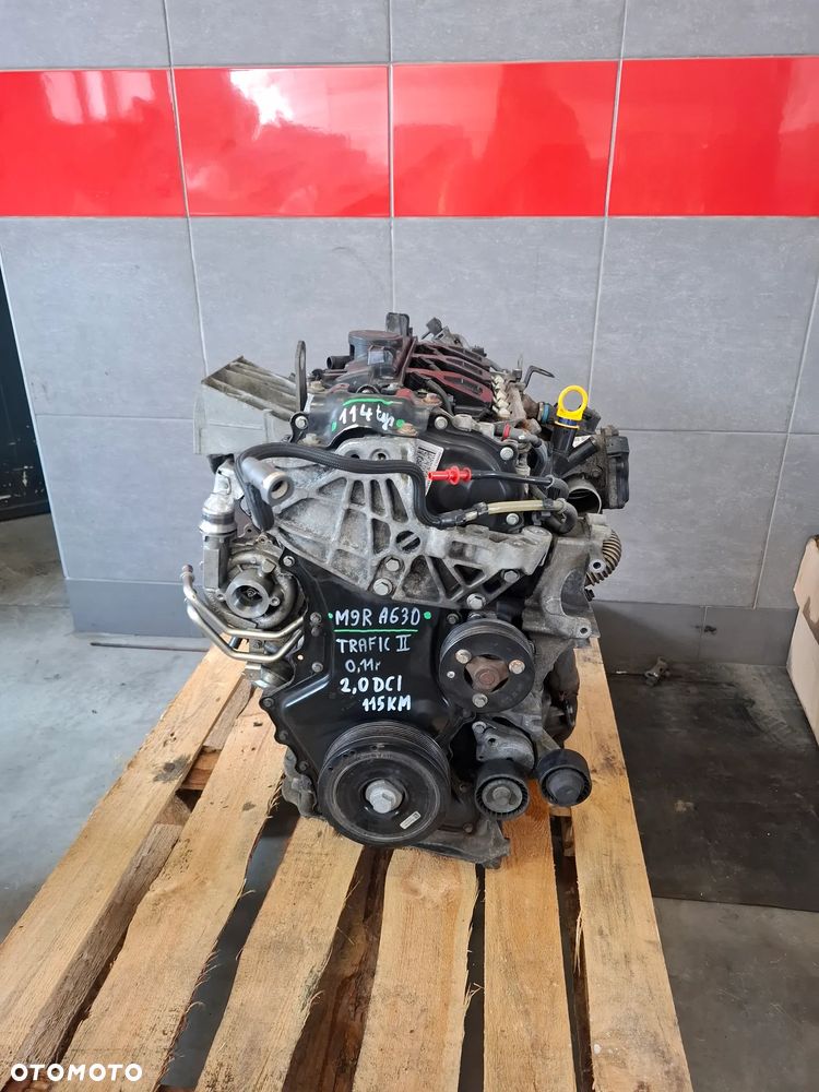 Silnik Renault Trafic II 2011 rok Vivaro 2,0DCI 115KM 114 tys przebieg nr M9RA630 - 1