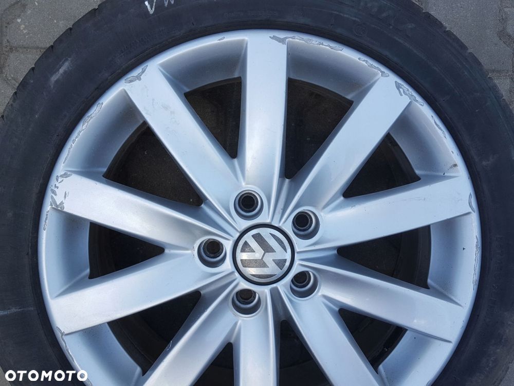 VW GOLF 6 VI 08r- TOURAN FELGA ALUMINIOWA 17 5X112 5K0601025F - 3