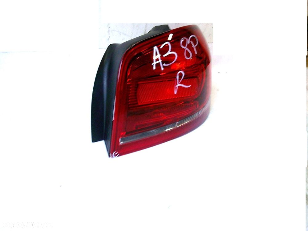 audi a3 8p3 lift 08r- 3d lampa tył lewa nowa oryginał tylna kol - 6