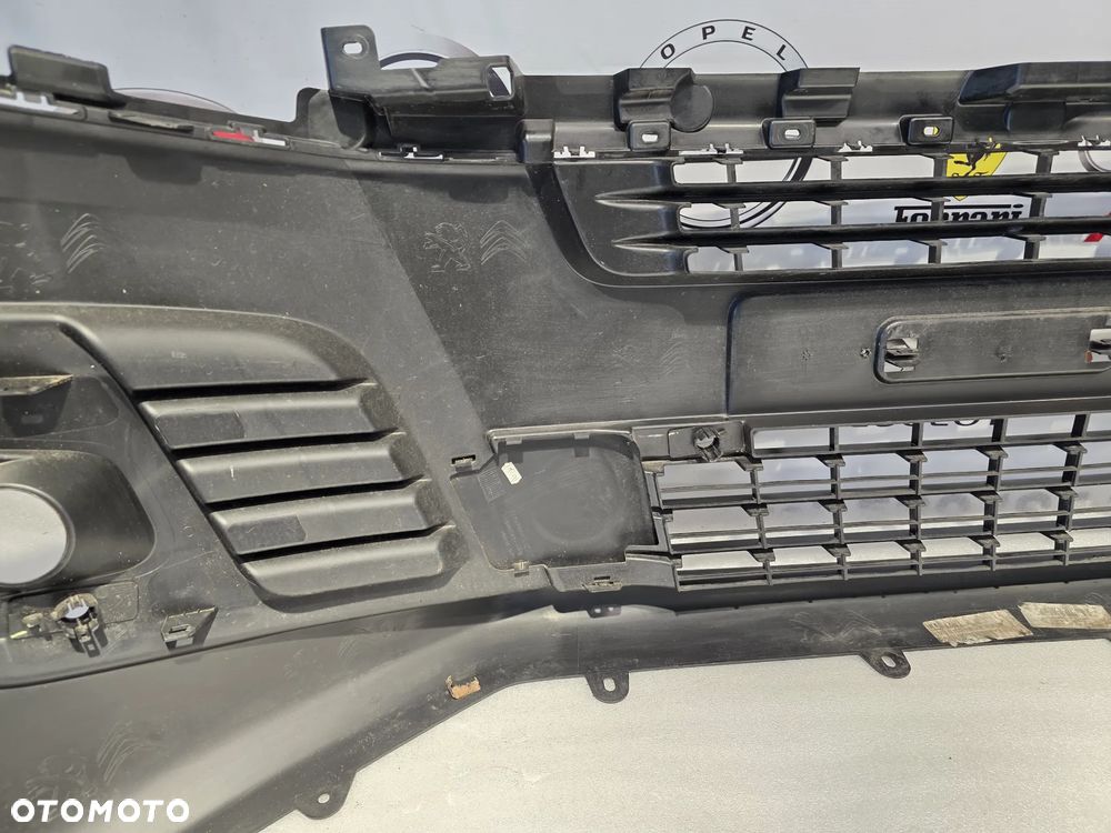 PEUGEOT EXPERT 3 III / CITROEN JUMPY / TOYOTA PROACE 16- ZDERZAK PRZEDNI PRZÓD NA 6xPDC NR 9808639977 NR AUKCJI NZ1944 - 34