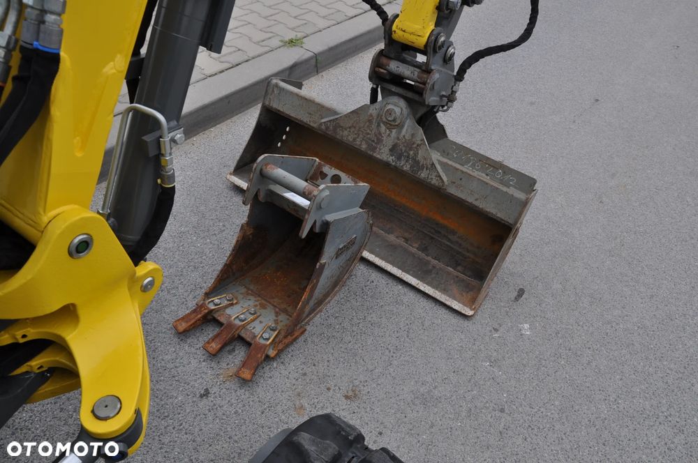 Wacker Neuson ET18 MAŁO MTG JAK NOWA!!! ŁYŻKA SKARPOWA HYDRAULICZNA WYJŚCIA HYDRAULICZNE - 5