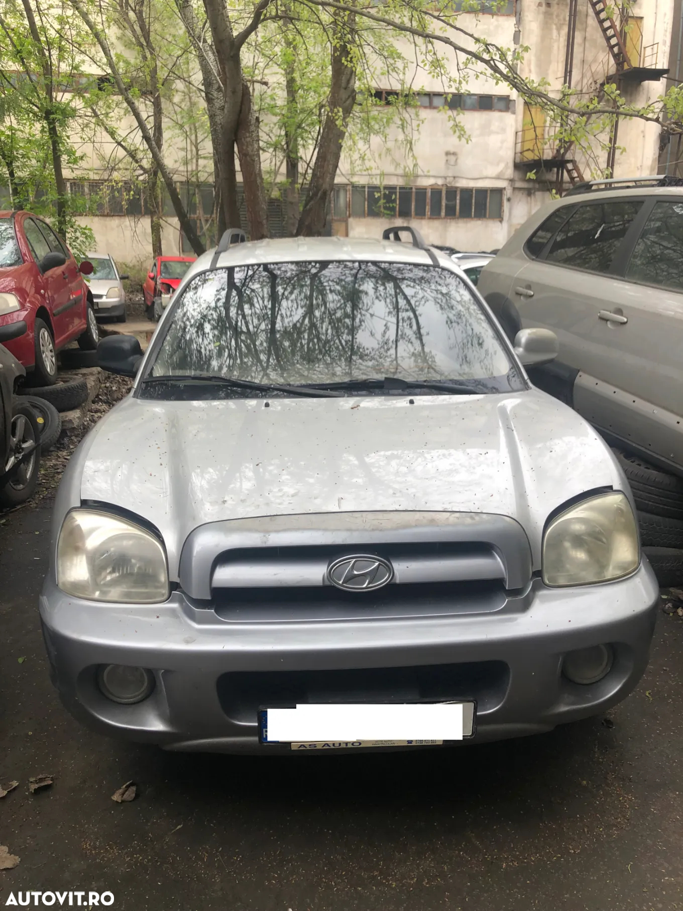 Dezmembrez Hyundai Santa FE 2005 2.0 crdi gri argintiu manual - 10