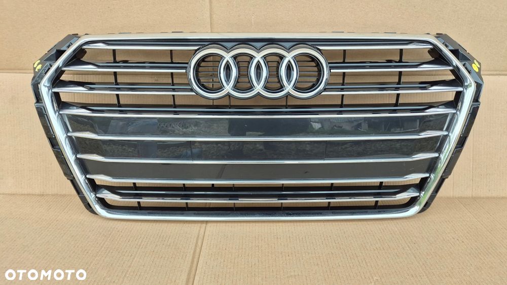 Atrapa Chłodnicy Grill Audi A4 B9 8W0 8W 15-19 Chrom OE 8W0853651Br AB Nowa - 2