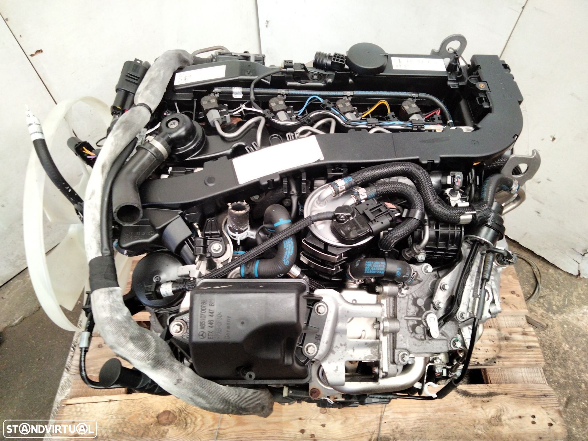 MOTOR COMPLETO MERCEDES SPRINTER 311 CDI 2.1 CDI 114CV REFª: 651958 - 1