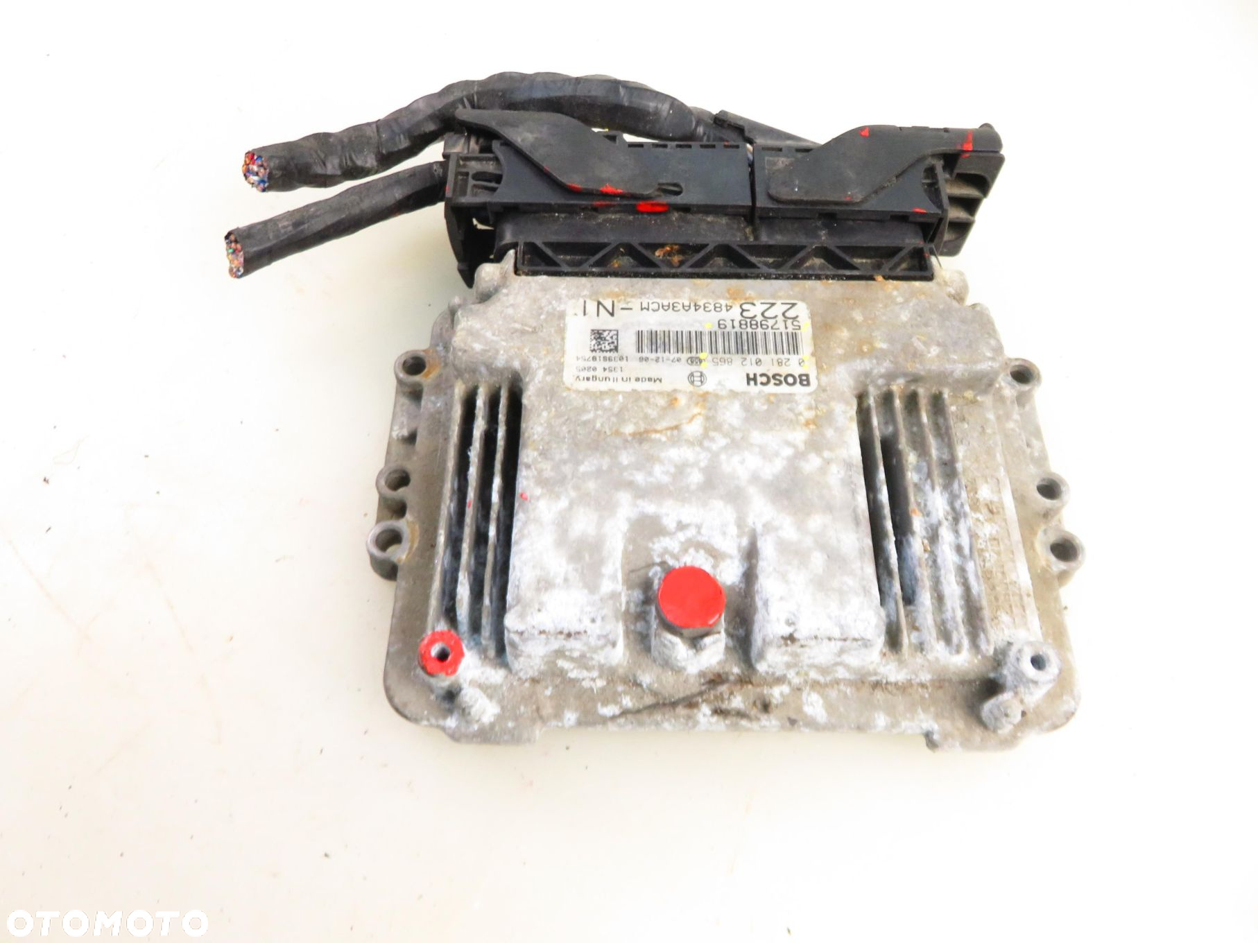 STEROWNIK FIAT DOBLO I Cargo 1.9 JTD 105 - 223 B1.000 51798819 0281012865 - 9