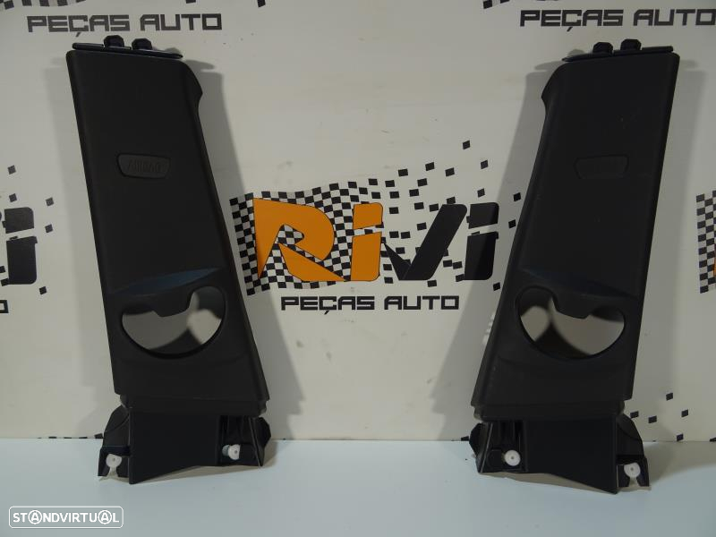Kit Teto Preto / Pack M BMW Serie 1 F21 - Cúpula / Plafonieres / Pilar / Pegas de Teto / Palas do Sol - 5
