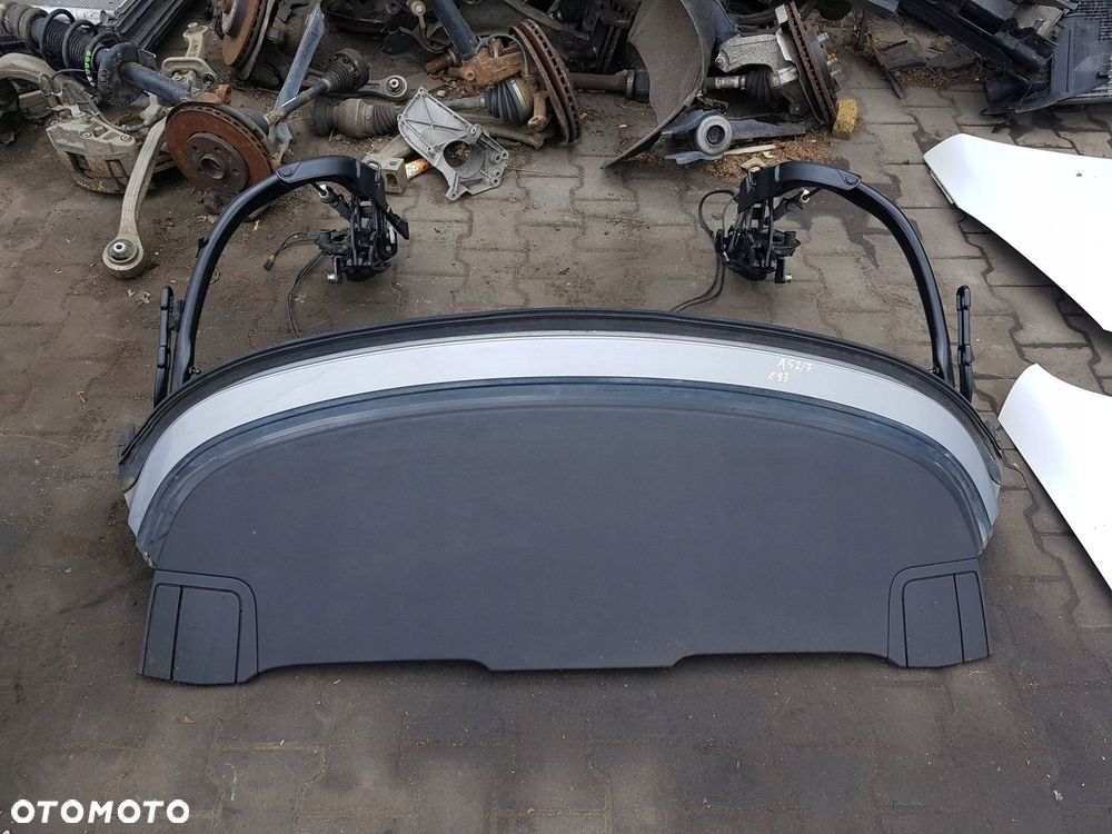 BMW 3 E93 CABRIO LIFT 10-13r KLAPA OSŁONA DACHU A52 SPACEGRAU METALLIC - 1