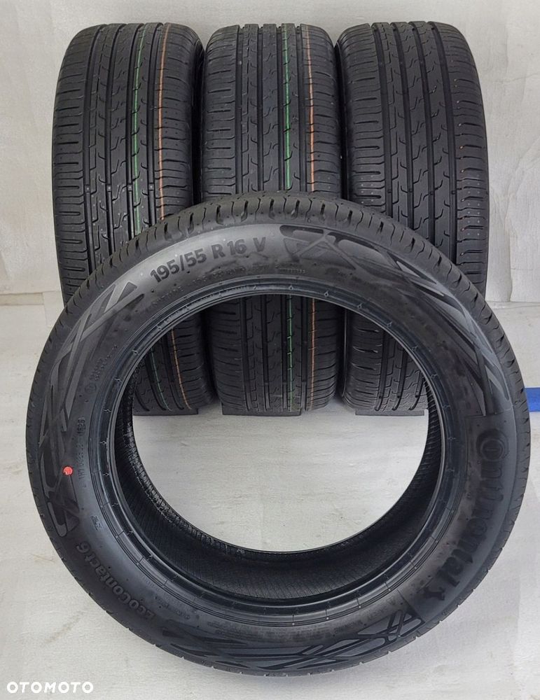 4x NOWE OPONY CONTINENTAL ECOCONTACT 6 195/55R16 195 55 R16 87V 2025 - 6