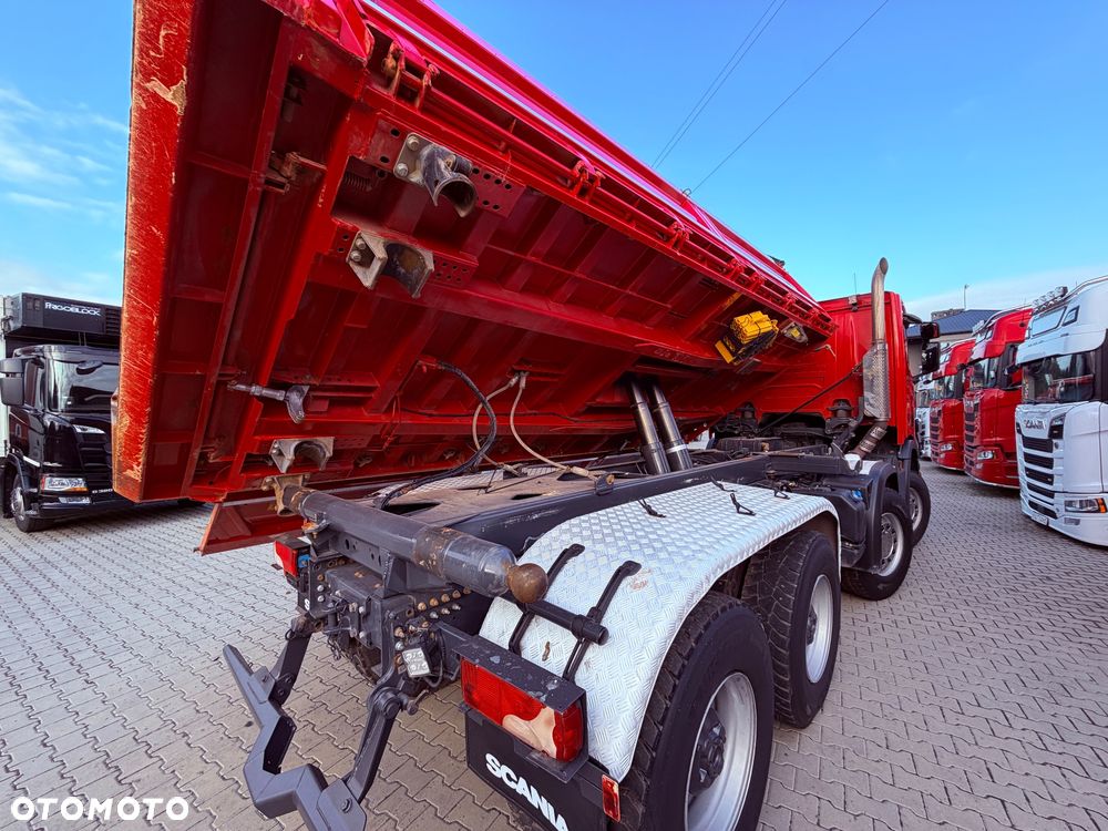 Scania Bordmatic MEILLER SCANIA R450 XT z Niemiec 8x4 wywrotka 3 Stronna 2020 - 7