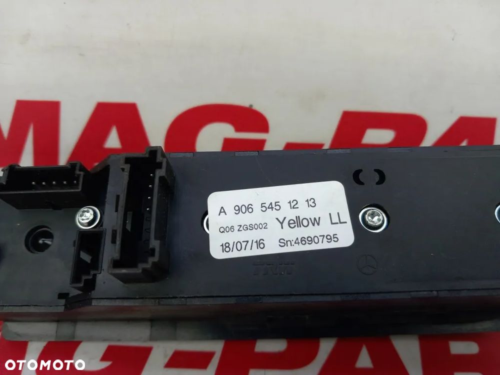 Panel przełącznik lewy szyb lusterek A9065451213 Mercedes Sprinter W906 Vw Crafter - 3