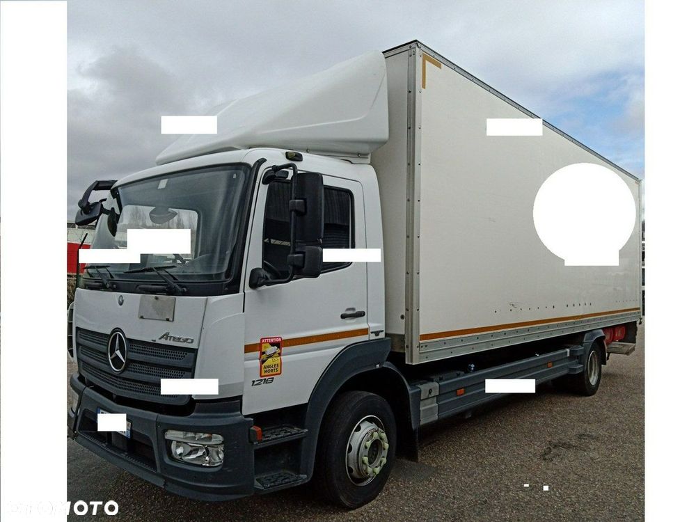 Mercedes-Benz Atego 1218 Euro6 tylko 323tys.km Kontener 18p winda Sprowadzony - 1