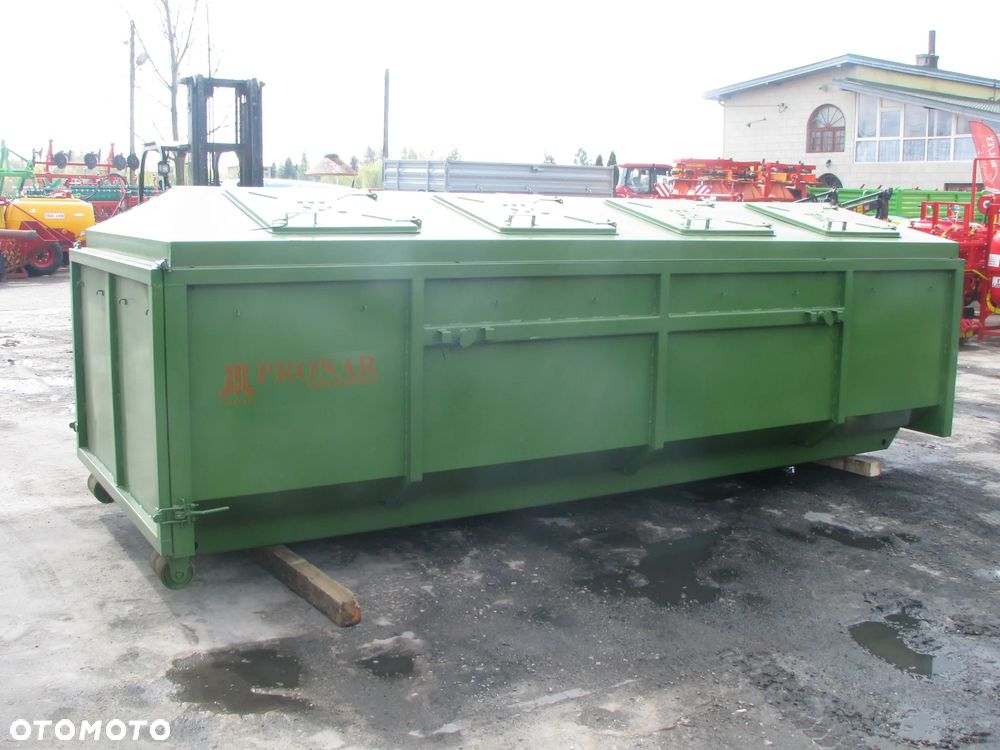 Pronar Przyczepa hakowa PRONAR T-285/1 - 17,7t do obsługi kontenerów rolniczych, budowlanych i komunalnych oraz platform  transportowych,  Kontener KO-04 -13,5t, Kontener KP-10 -7ton - 22