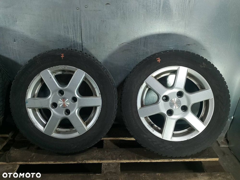 FELGI ALUMINIOWE KOMPLET 14 Z OPONAMI MAZDA 2 ( 03-07 ) KBA 46657 - 9