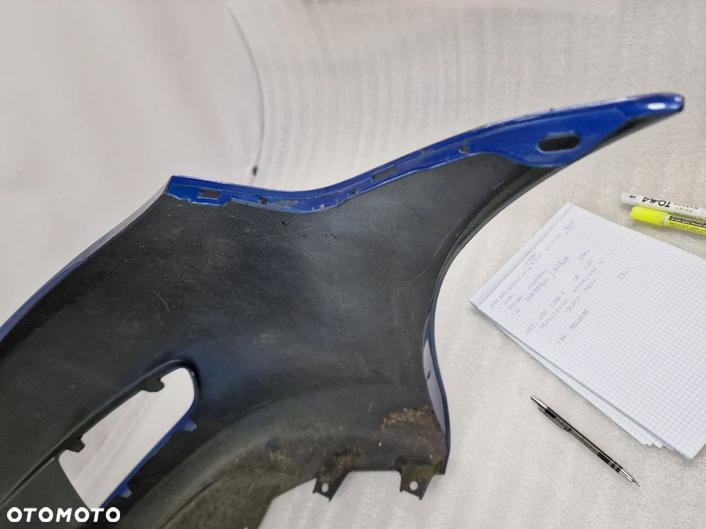 MAZDA 6 02- ZDERZAK PRZEDNI PRZÓD , KOLOR NIEBIESKI METALIK , NR GJ6A-50031 , NR AUKCJI NZ1156 - 24