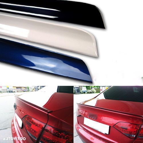 Eleron Portbagaj Plastic Abs Dedicat Audi A4 B8 2012  CALITATE PREMIUM ⭐️⭐️⭐️⭐️⭐️ - 1