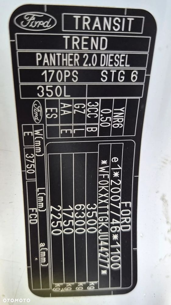 Ford Transit L3H3 2.0d Brygadówka Doka  Regały 5 osobowy - 33