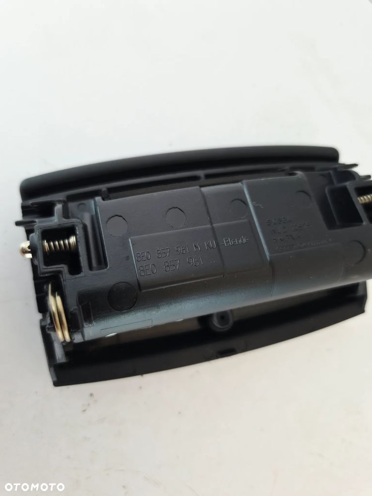 Popielniczka Tył Tylna Popiołka Wkład Kompletna 8E0857961M Audi A4 B6 B7 Exeo - 6