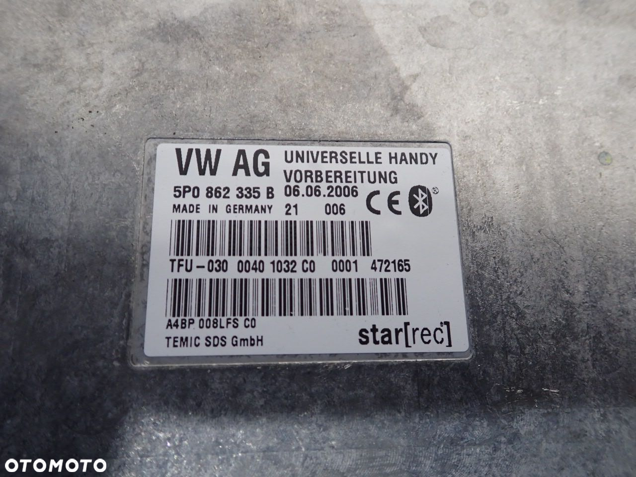 MODUŁ BLUETOOTH SEAT LEON II 5P0862335B - 3