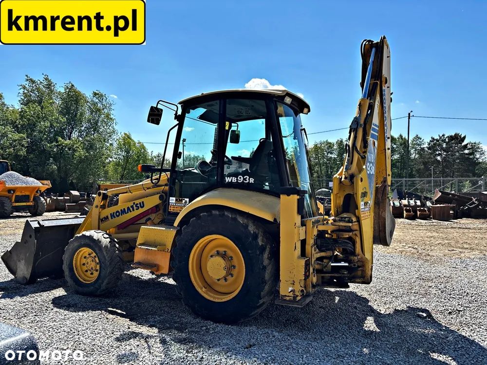 Komatsu WB93R-2 KOPARKO-ŁADOWARKA 2004R. MTH:4263!  | JCB 3CX, CAT 428 432, CASE 580 590 NEW HOLLAND 110 115 - 16