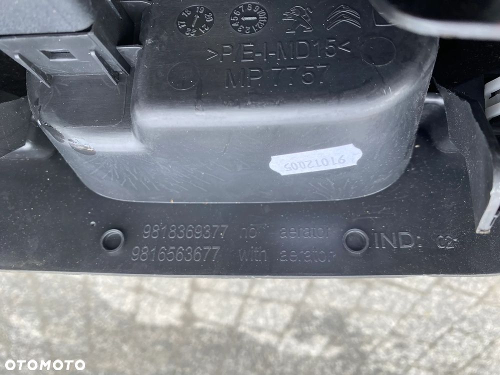 TUNEL ŚRODKOWY PEUGEOT RIFTER - 14