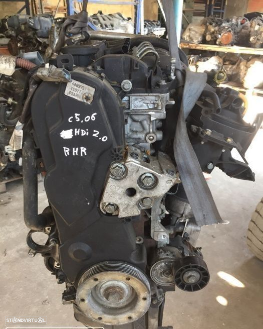 Motor PEUGEOT 407 2.0 HDI Ref: RHR - 5