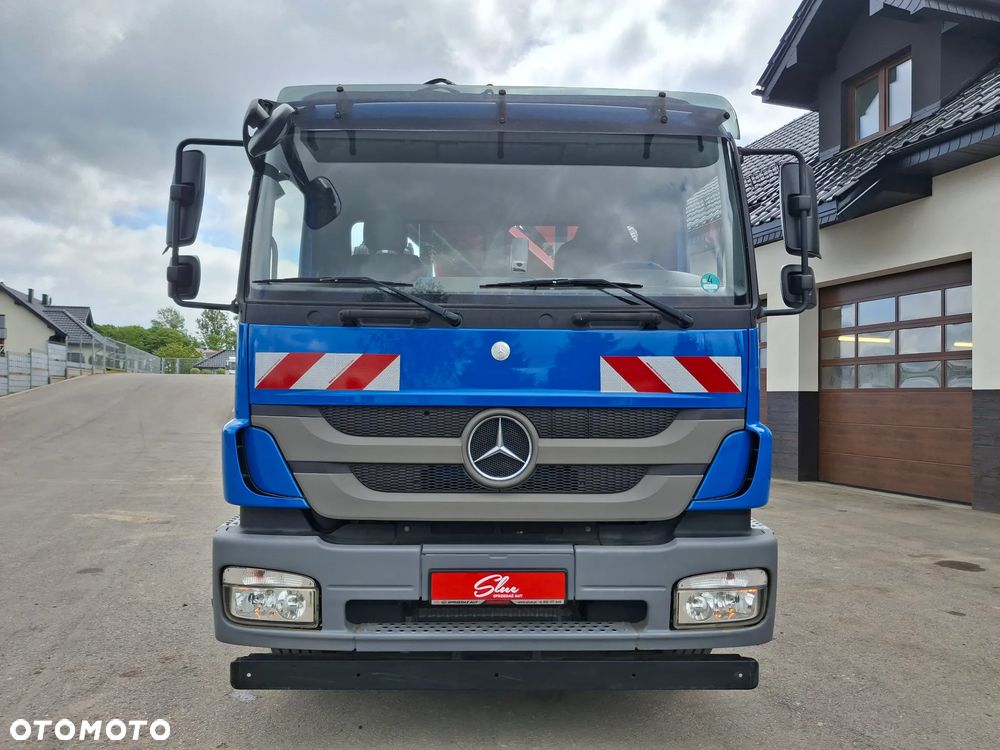 Mercedes-Benz Axor 1933 HDS FASSI F135 17 Metrów Wysięgu Żuraw Skrzynia Siodło Zawieszenie Resor 2010r Przyczepa Łączna Długość Ładunku 11 Metrów Transport Ładunków Dłużycowych Do Zbrojenia Do Budowlanki - 19
