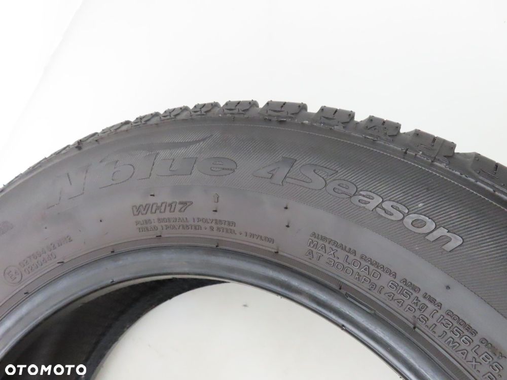 2x 195/65R15 OPONY CAŁOROCZNE UŻYWANE Nexen N'Blue 4Season 91T - 2