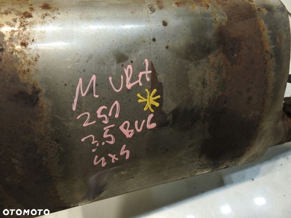 TŁUMIK KOŃCOWY WYDECH NISSAN MURANO Z51 3.5 V6 - 2