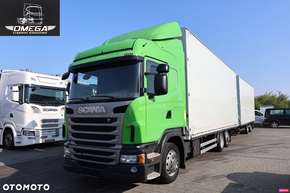 Scania G 440 PDE 268 Tyś km !!! ZESTAW / TANDEM / Kufer / Kontener / - 1