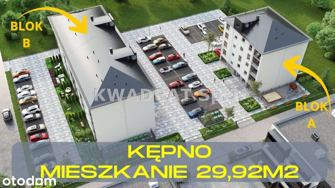 Mieszkanie Kępno - pow. 29,92 m2