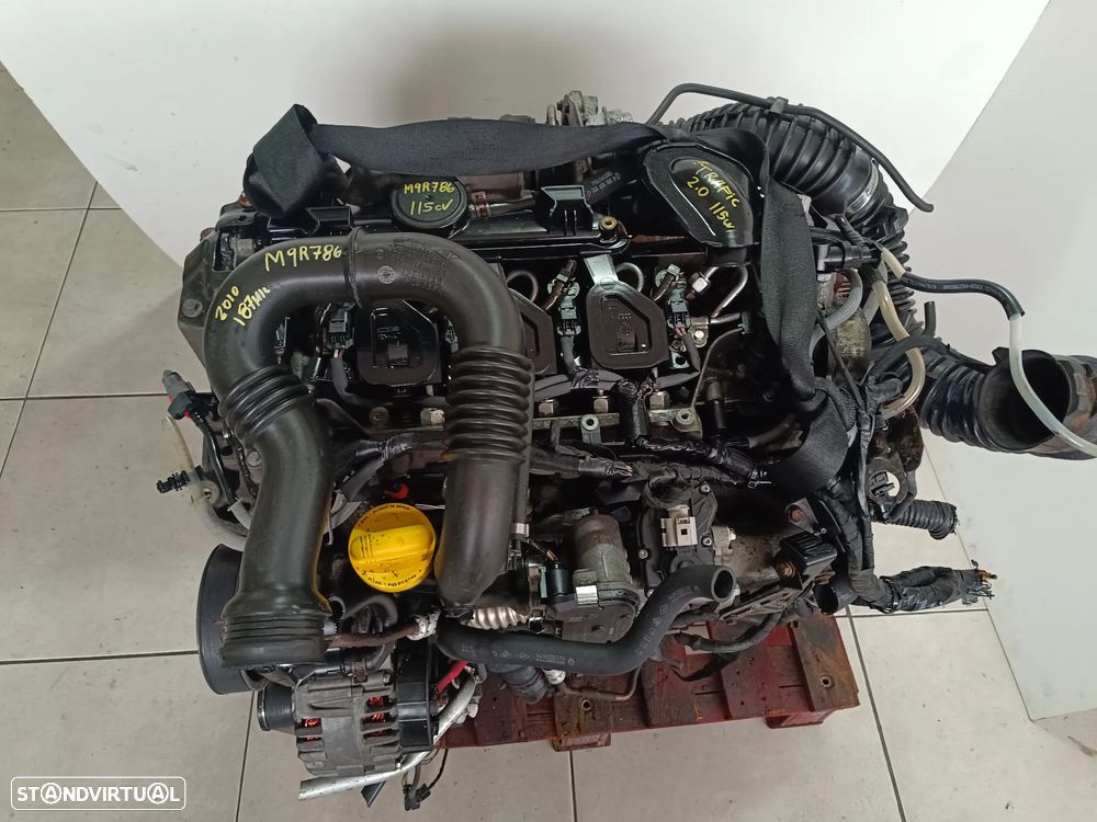 motor Renault Trafic 2.0DCI 115CV M9R786 caixa 6 velocidades PF6010 - 1