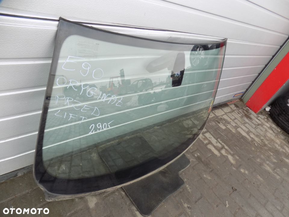 BMW E90 E91 SZYBA PRZEDNIA CZOŁOWA ORYGINAŁ - 1