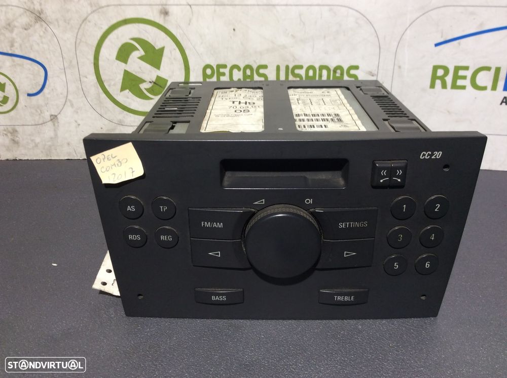 Radio Opel Combo  ano 2001 a 2009 - 1