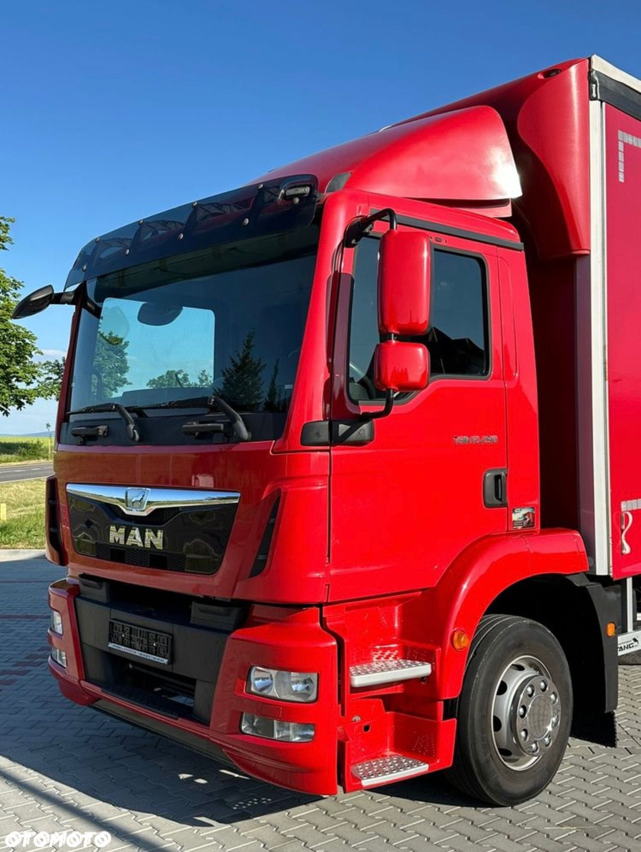 MAN TGM 15.290 / FIRANKA / AUTOMAT / CAŁY NA PODUSZKACH / 21 EUROPALET / 8.5 M DŁUGOŚCI / EURO 6 - 6
